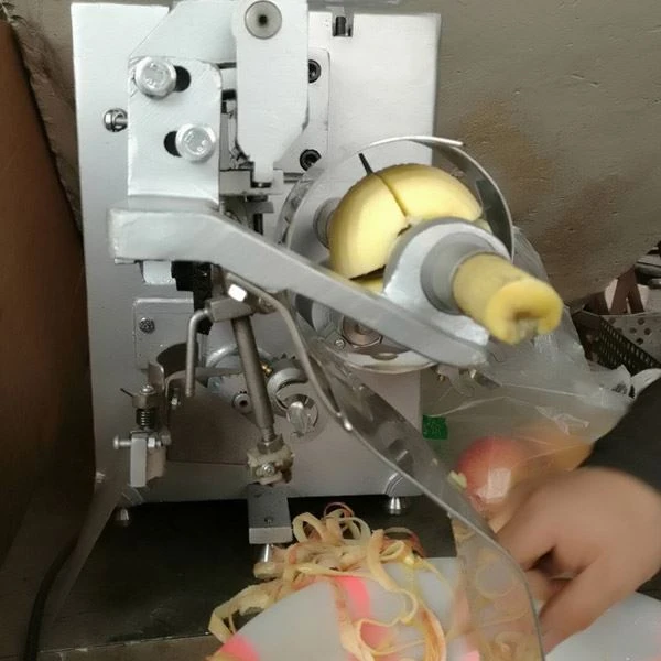 Apple Peeling And Cutting Machine