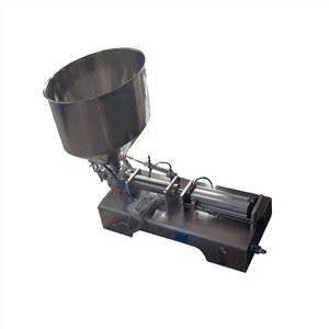 Stroj na plnění chilli pasty