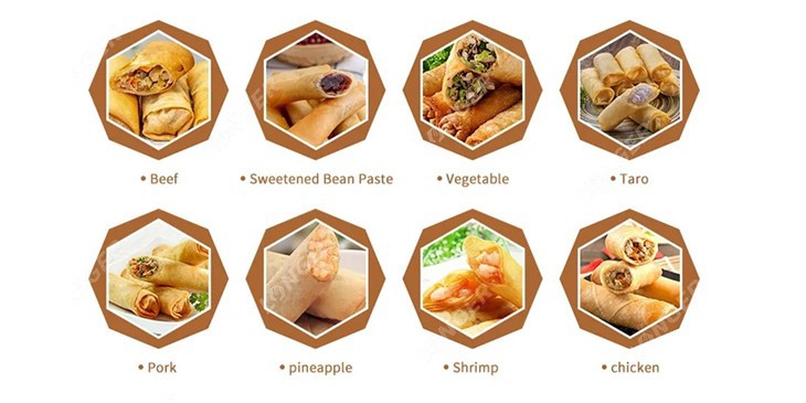 Rice Paper Spring Roll Machine