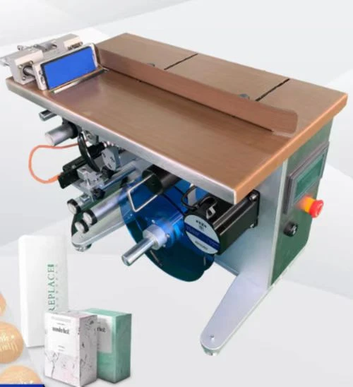 Poloautomatický rohový aplikátor štítků{0}