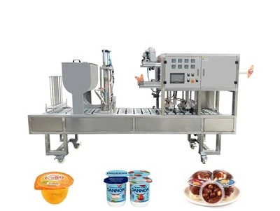 Automatické stroje na plnění kukuřičných pohárů na kukuřičné popcorny Planet Cup