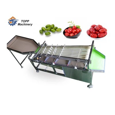 Stroj na třídění oliv