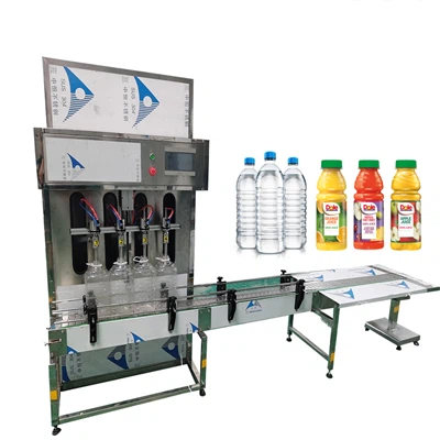 Linka na plnění šťávy z čisté vody