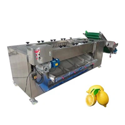 Stroj na třídění mrkve velikosti válce