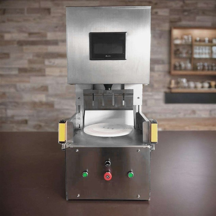 Ultrasonic Round Cake Cutting Machine